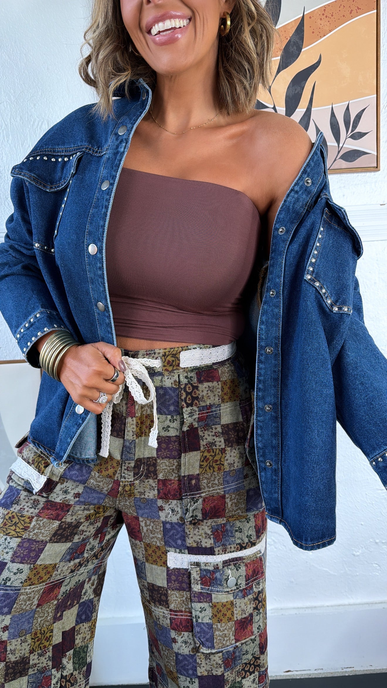 All Essential Tube Top, Chocolate