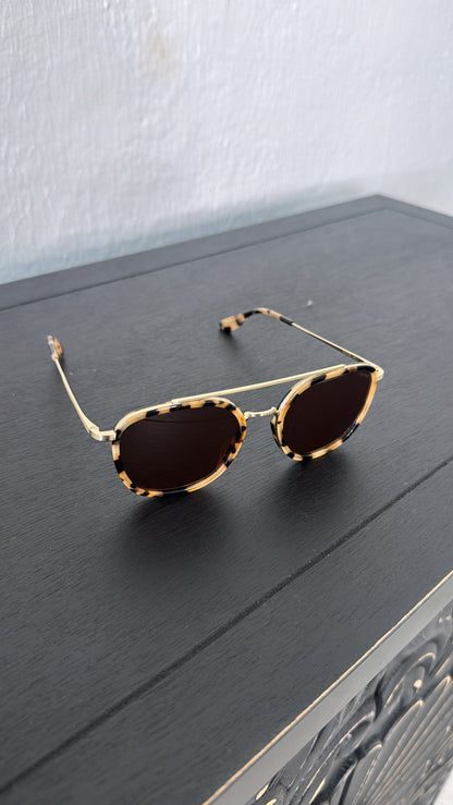 FREYRS Weston Sunglasses WHS - Milky Tortoise/ Brown