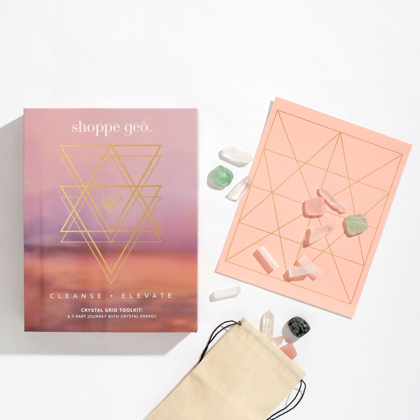 Cleanse & Elevate Crystal Grid