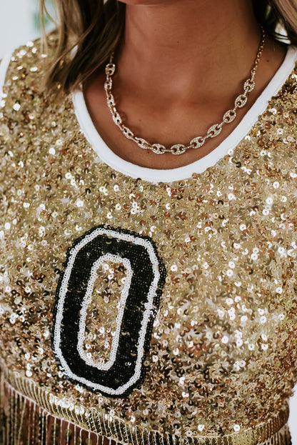 Chain Link Necklace, Gold