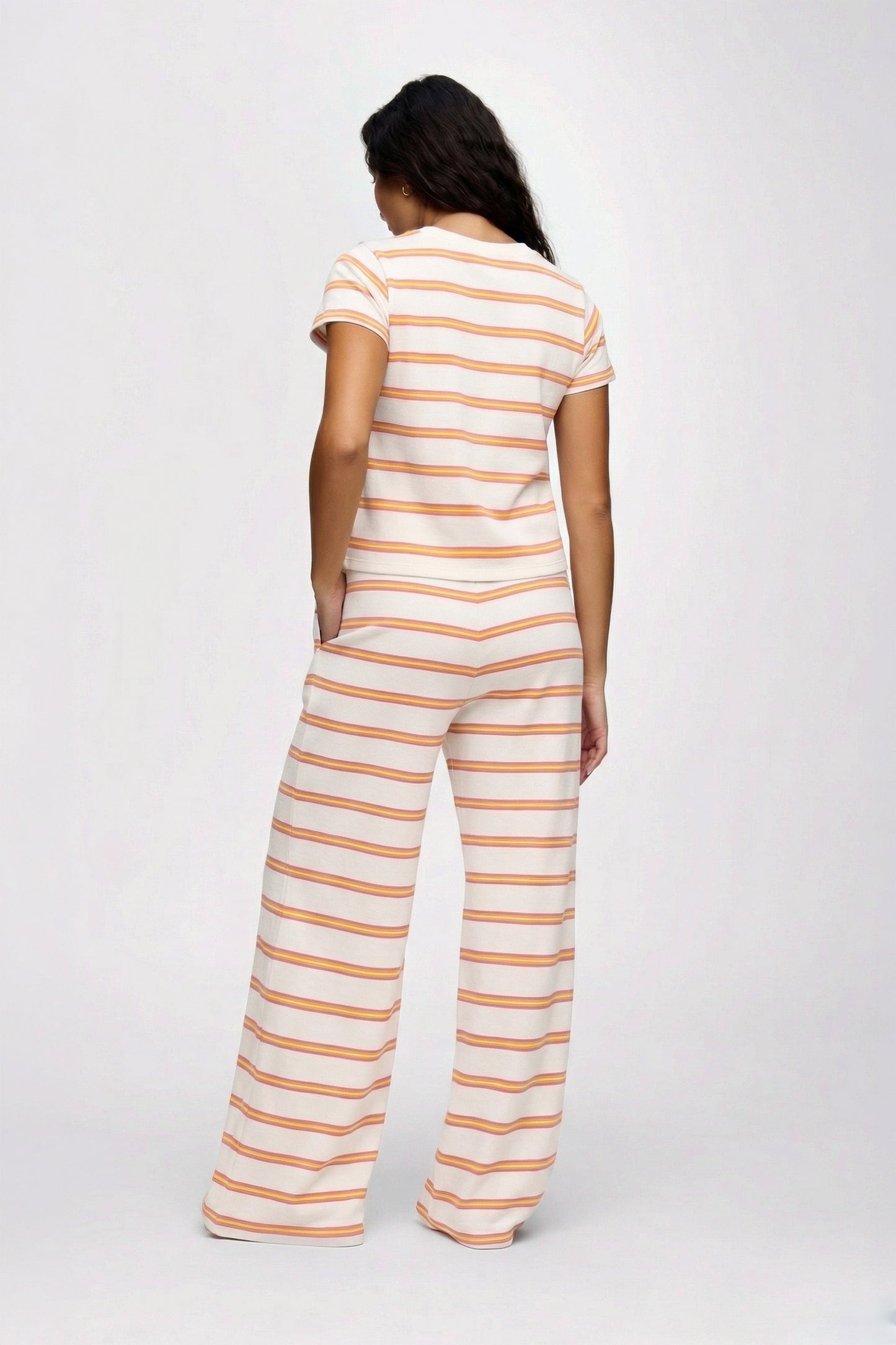 Golden Hour Set | Peachette Stripe