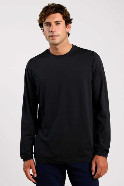 Men's Long Sleeve Movement Tee | Black