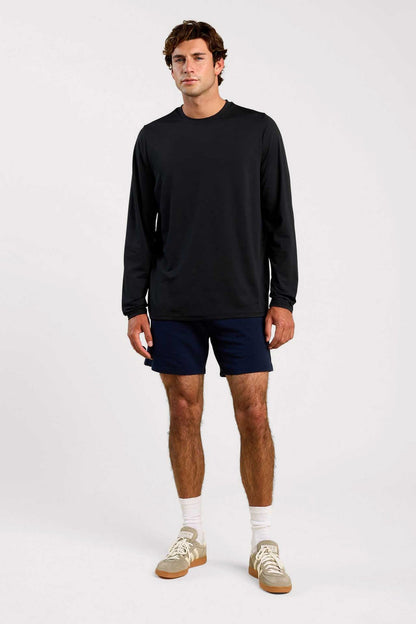 Men's Long Sleeve Movement Tee | Black