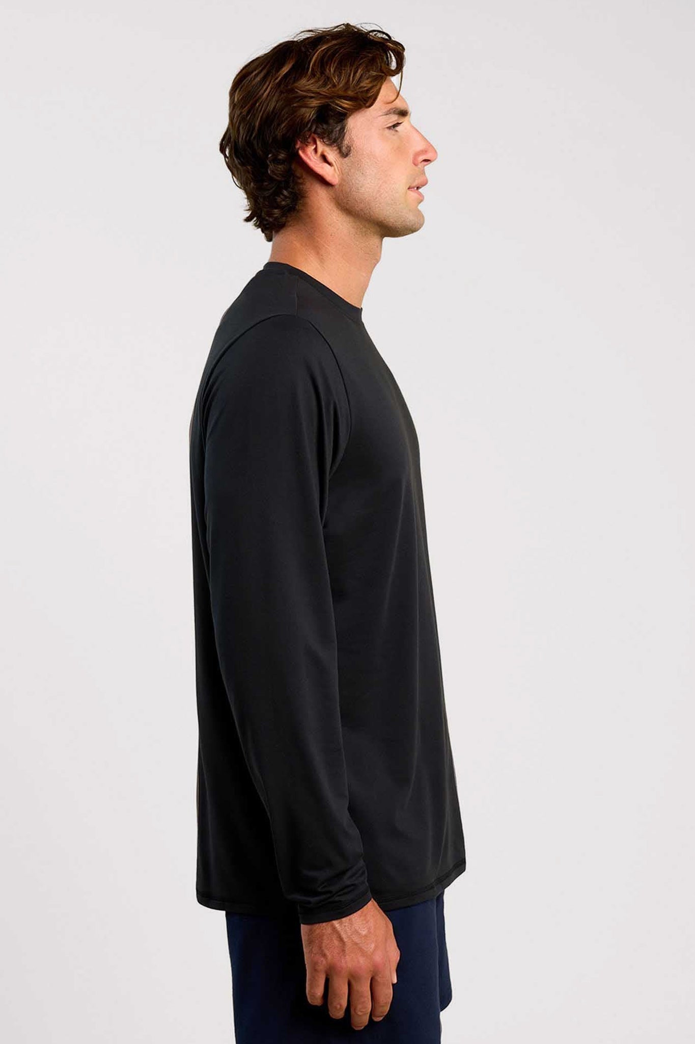 Men's Long Sleeve Movement Tee | Black