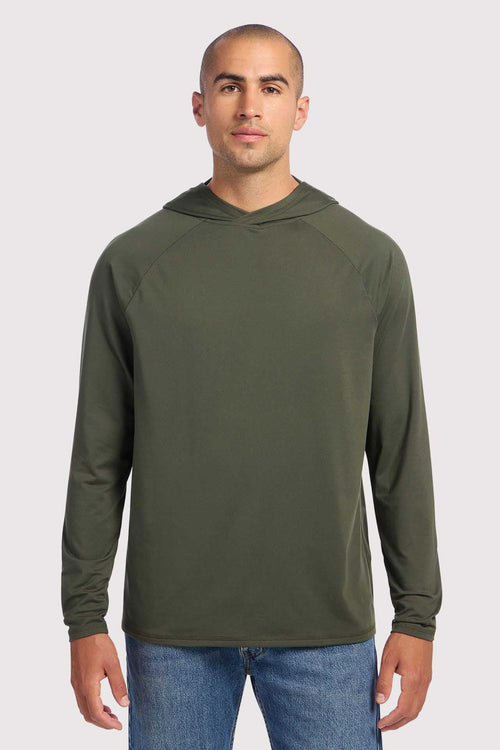 Men's Movement Hoodie | Darkest Olive