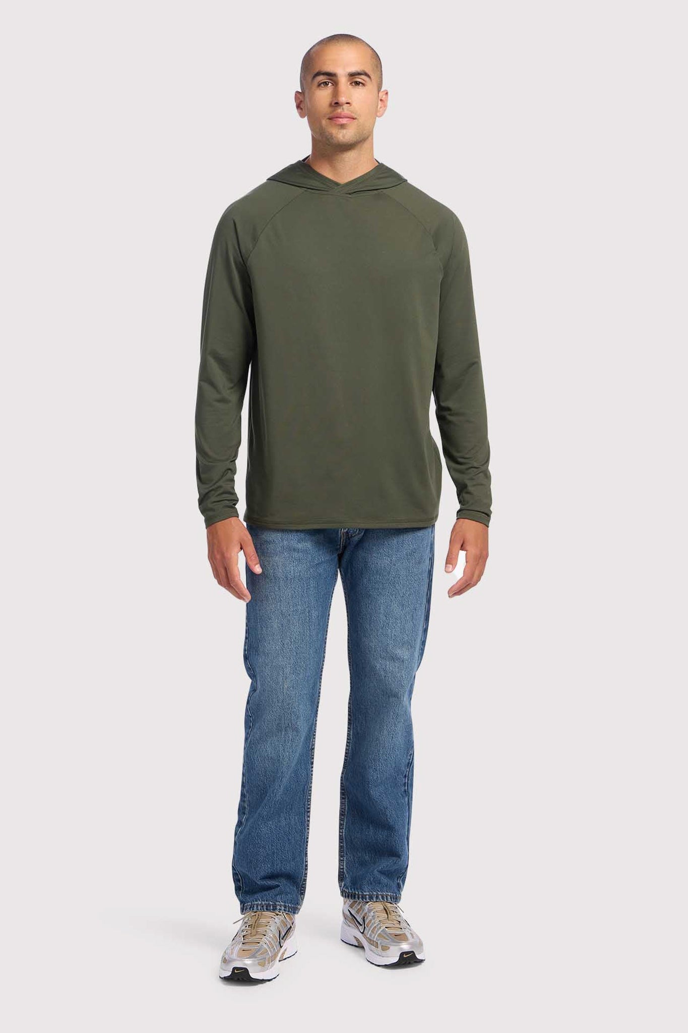 Men's Movement Hoodie | Darkest Olive
