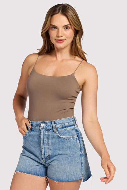 Cami Bodysuit | Mocha