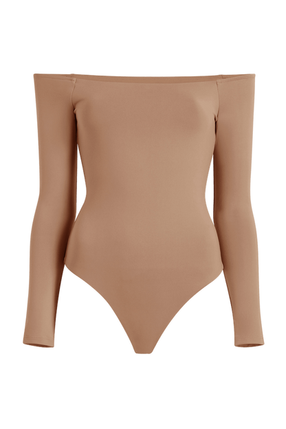 Off The Shoulder Bodysuit | Cinnamon