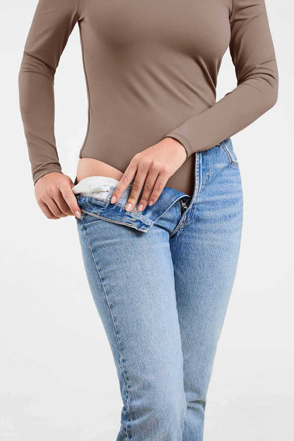 Off The Shoulder Bodysuit | Mocha