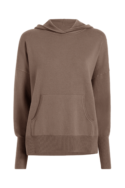 Luxe Knit Hoodie | Mocha