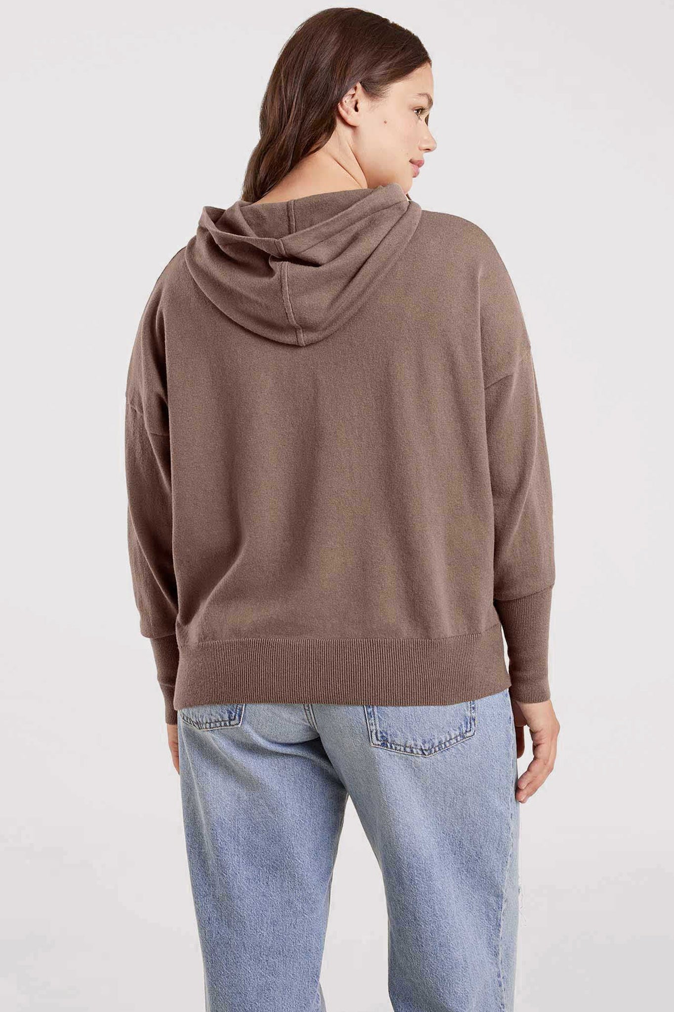 Luxe Knit Hoodie | Mocha