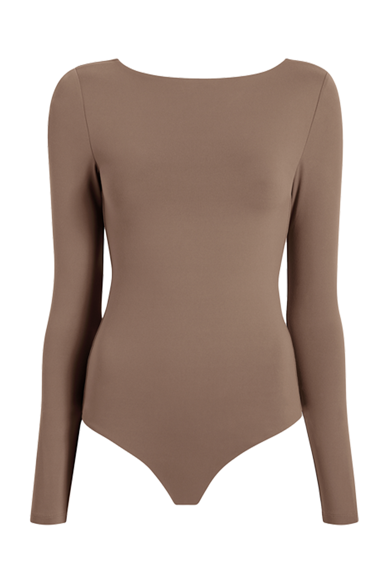 Open Back Bodysuit | Mocha