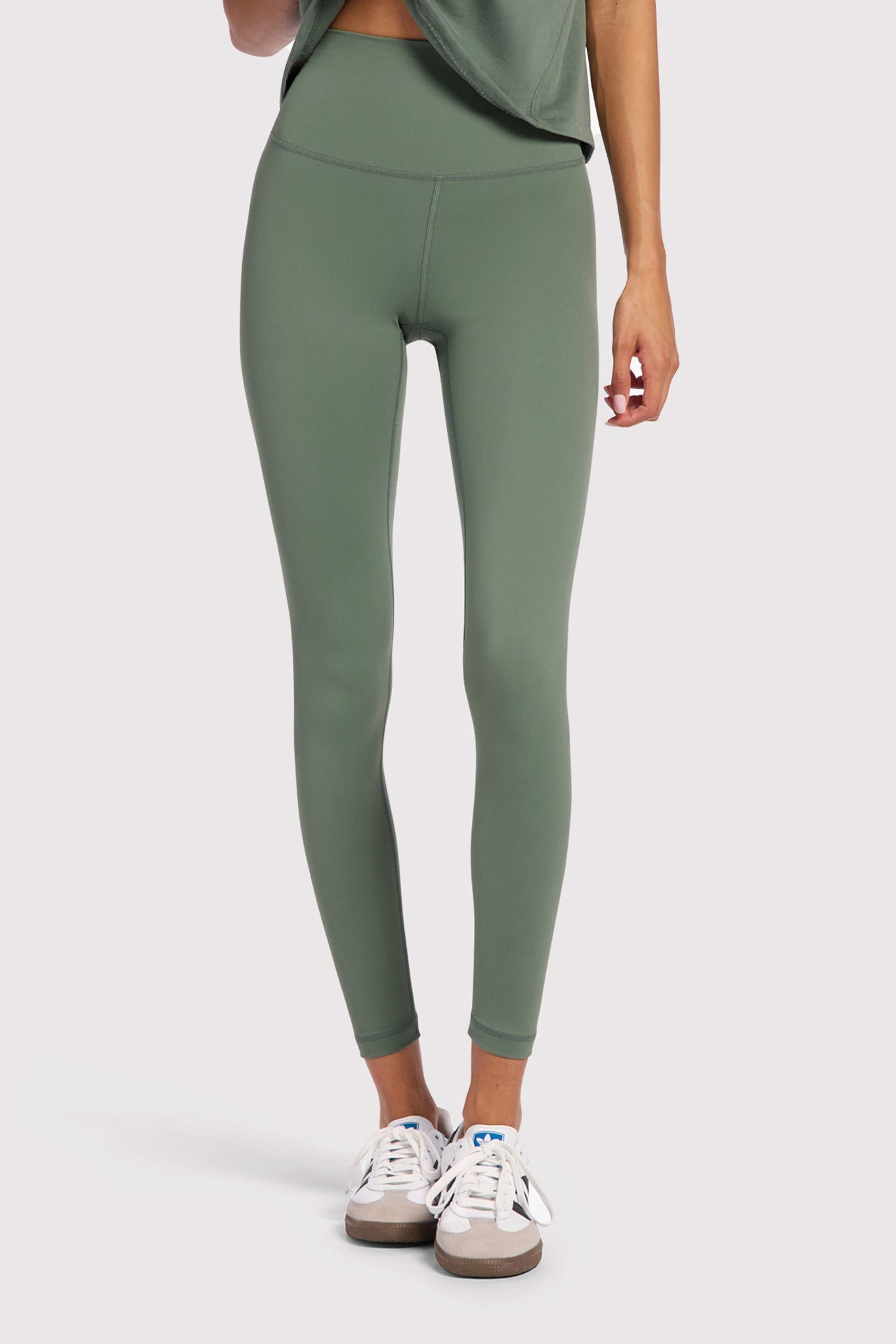 High-Waist Elevate Legging  | Agave