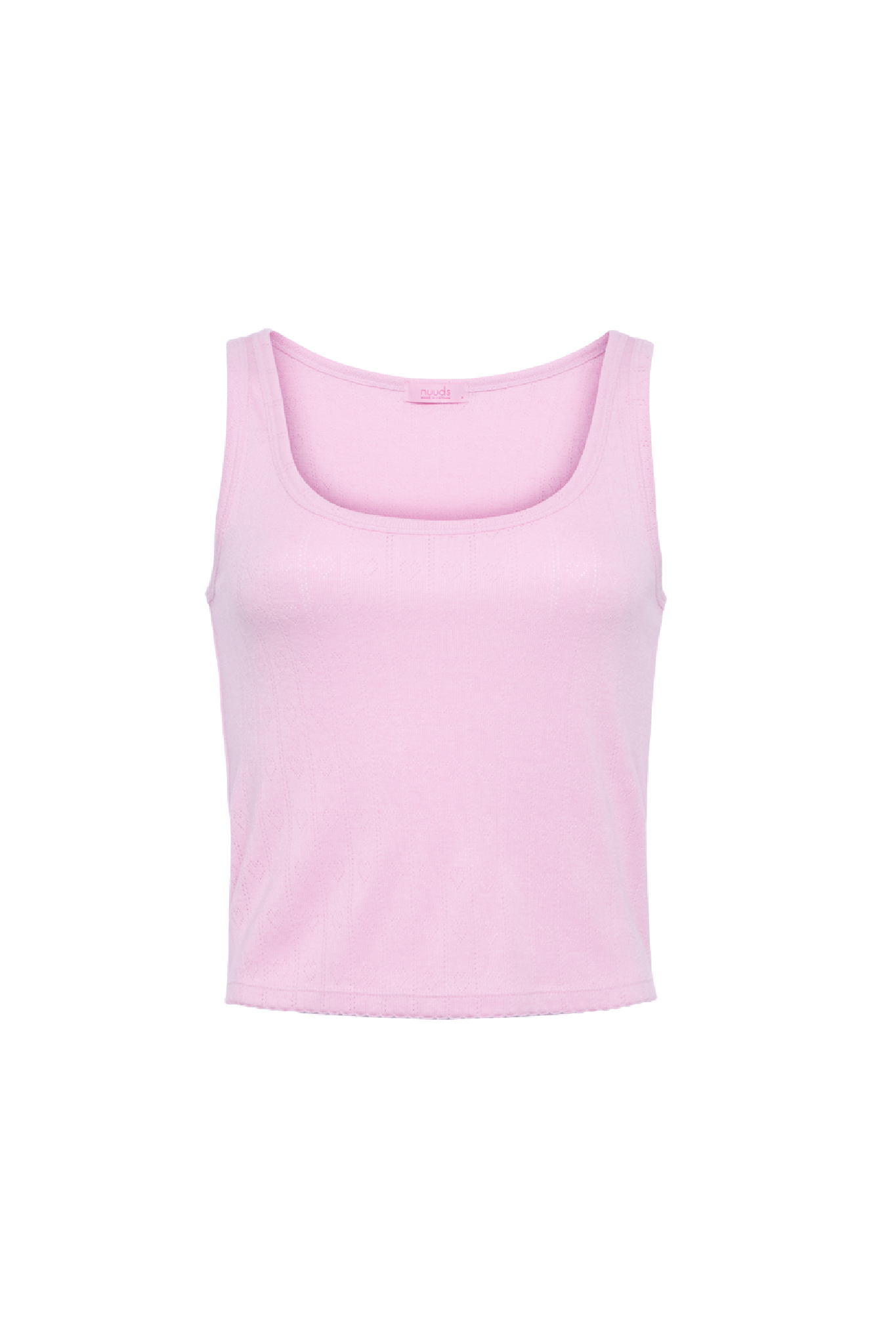 Heart Pointelle Pajama Scoop Tank | Bon Bon