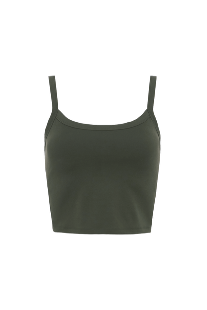 Elevate Scoop Tank | Darkest Olive