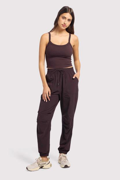 Elevate Scoop Tank | Eggplant