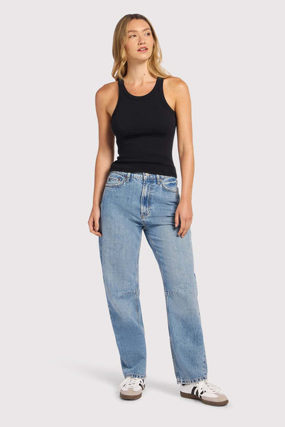 Essential Rib Tank | Black