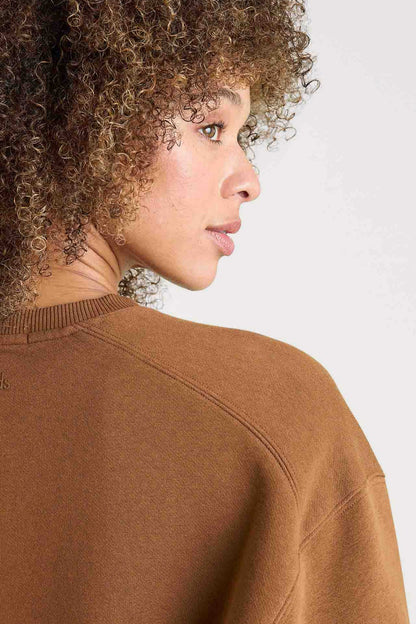 Classic Crewneck Sweatshirt | Chocolate