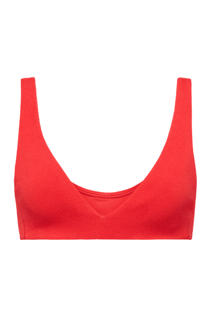 Plunge Bikini Top | Chili