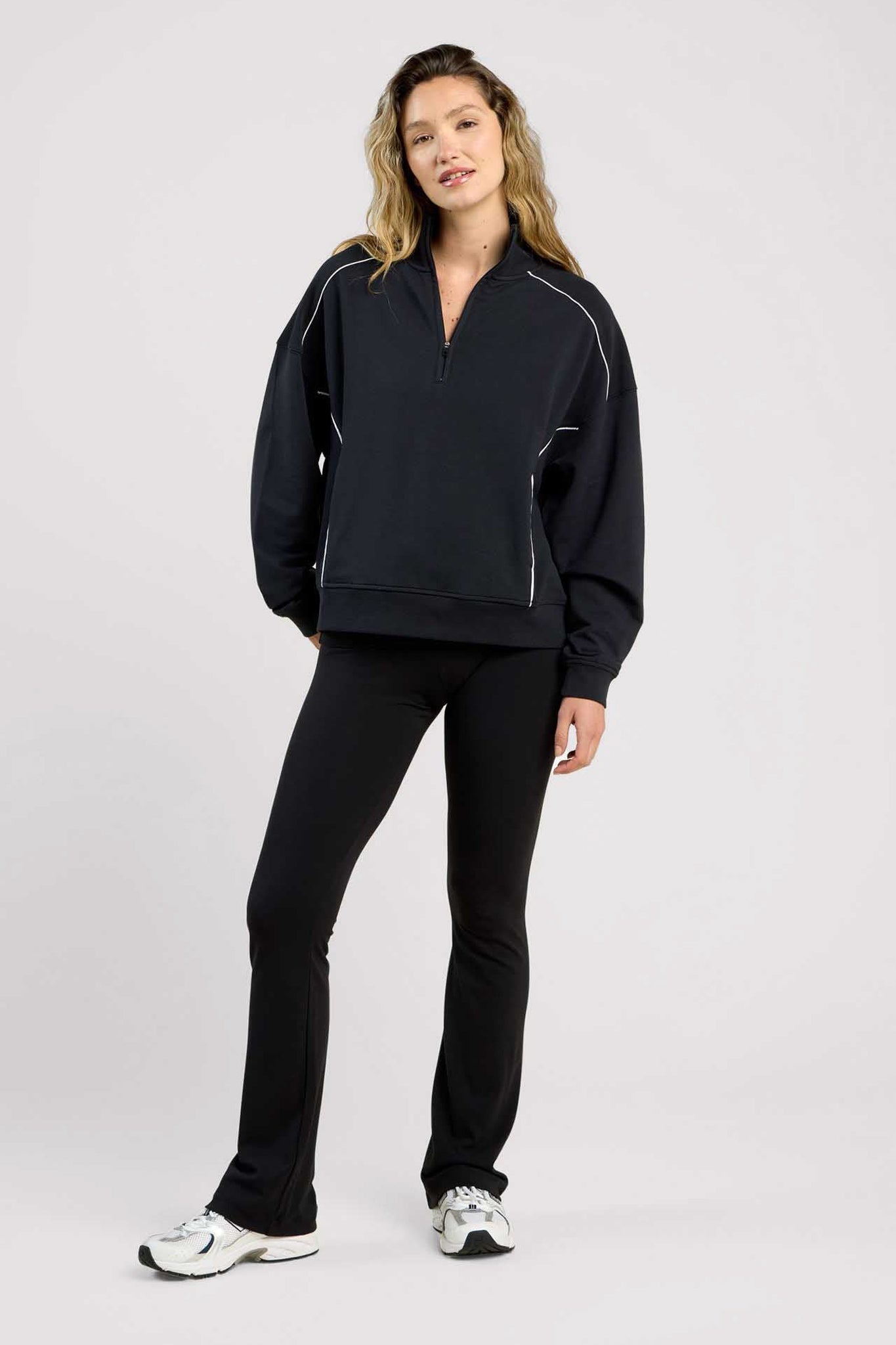CloudTech Quarter-Zip | Black