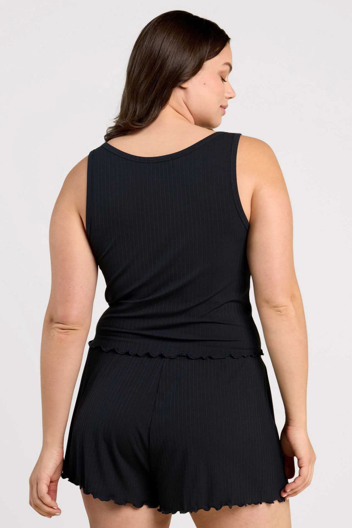 Mini Rib Tank | Black