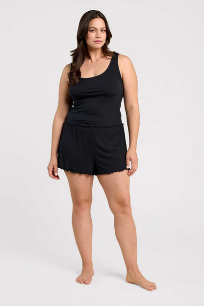 Mini Rib Tank | Black