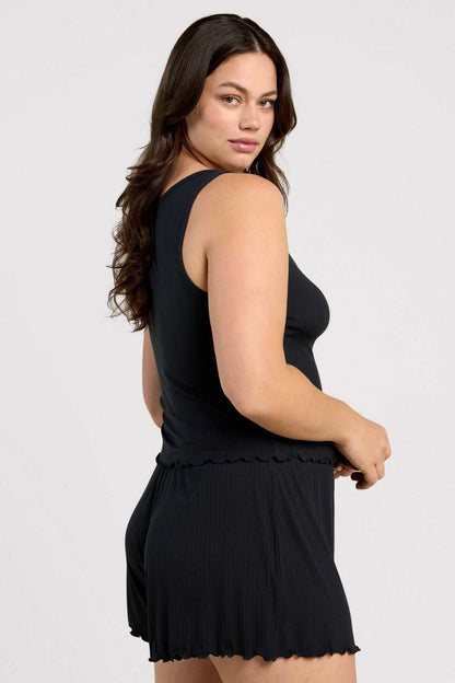Mini Rib Tank | Black