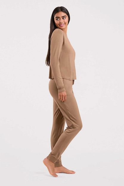Pajama Jogger Set | Cinnamon