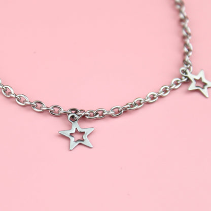 Cut Out Star Bracelet