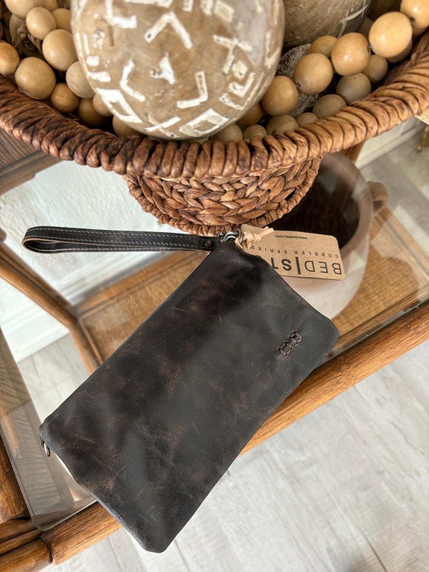 BedStu Cadence Crossbody, Black Rustic