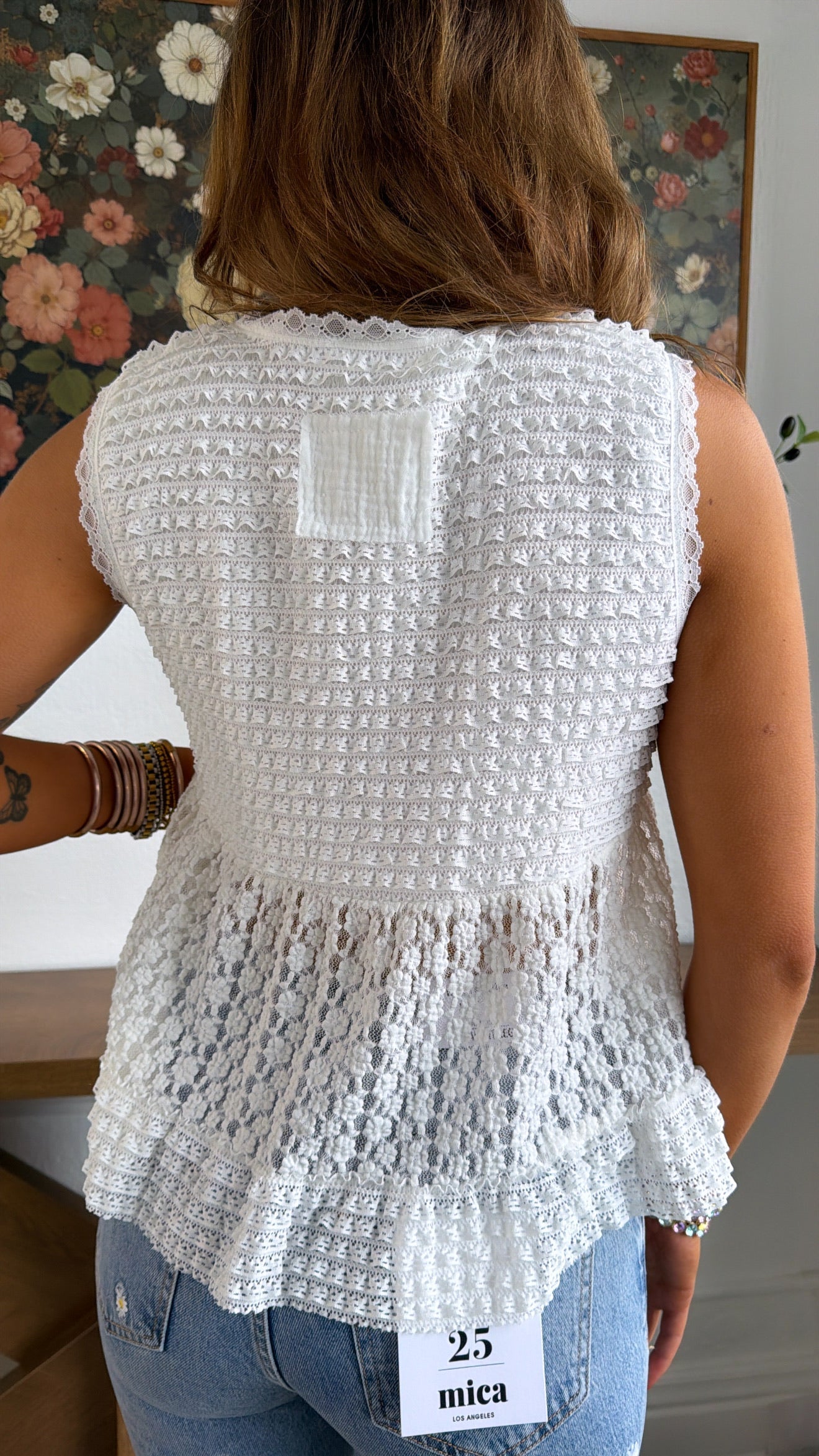 Airy Knit Top, Ivory