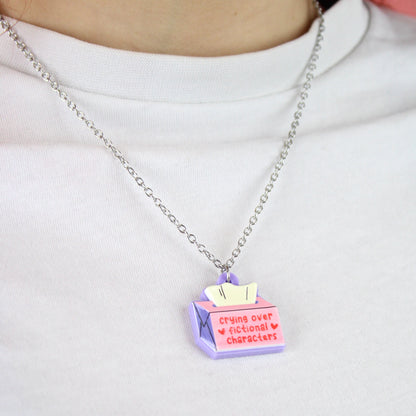 Crying Over Fictional Characters Necklace