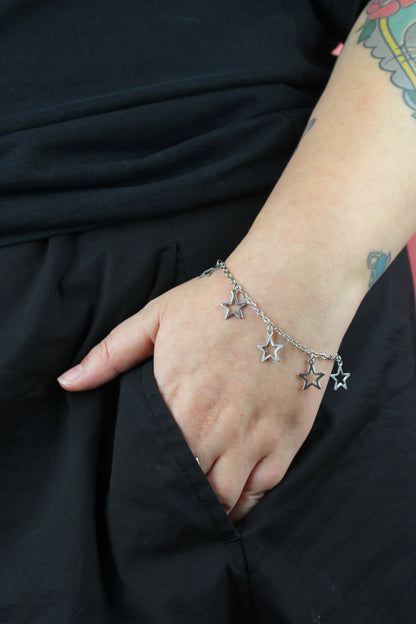 Cut Out Star Bracelet