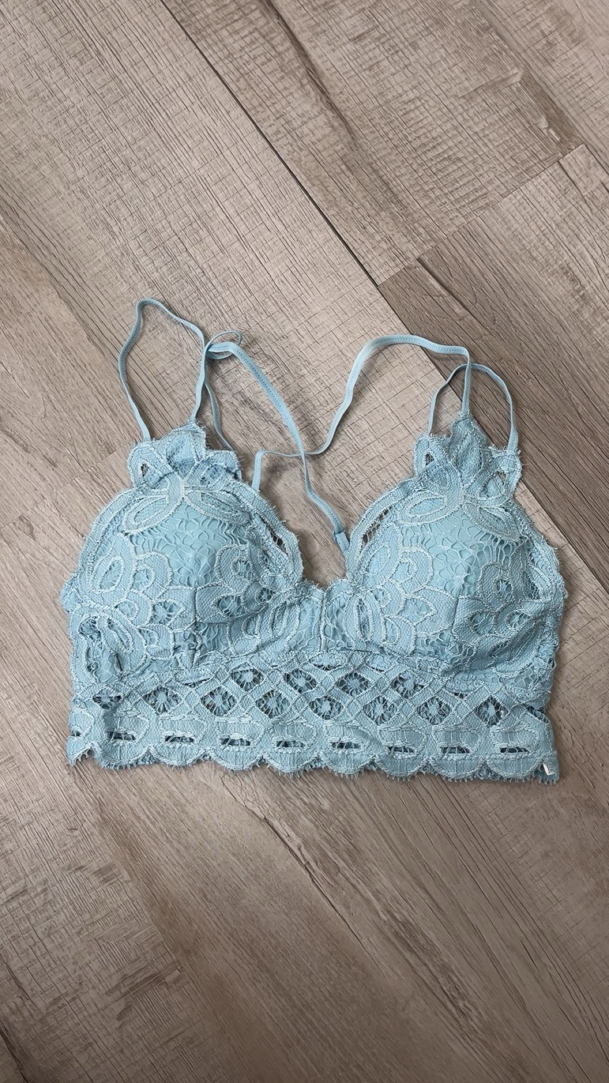 Opening Day Bralette,  Light Blue