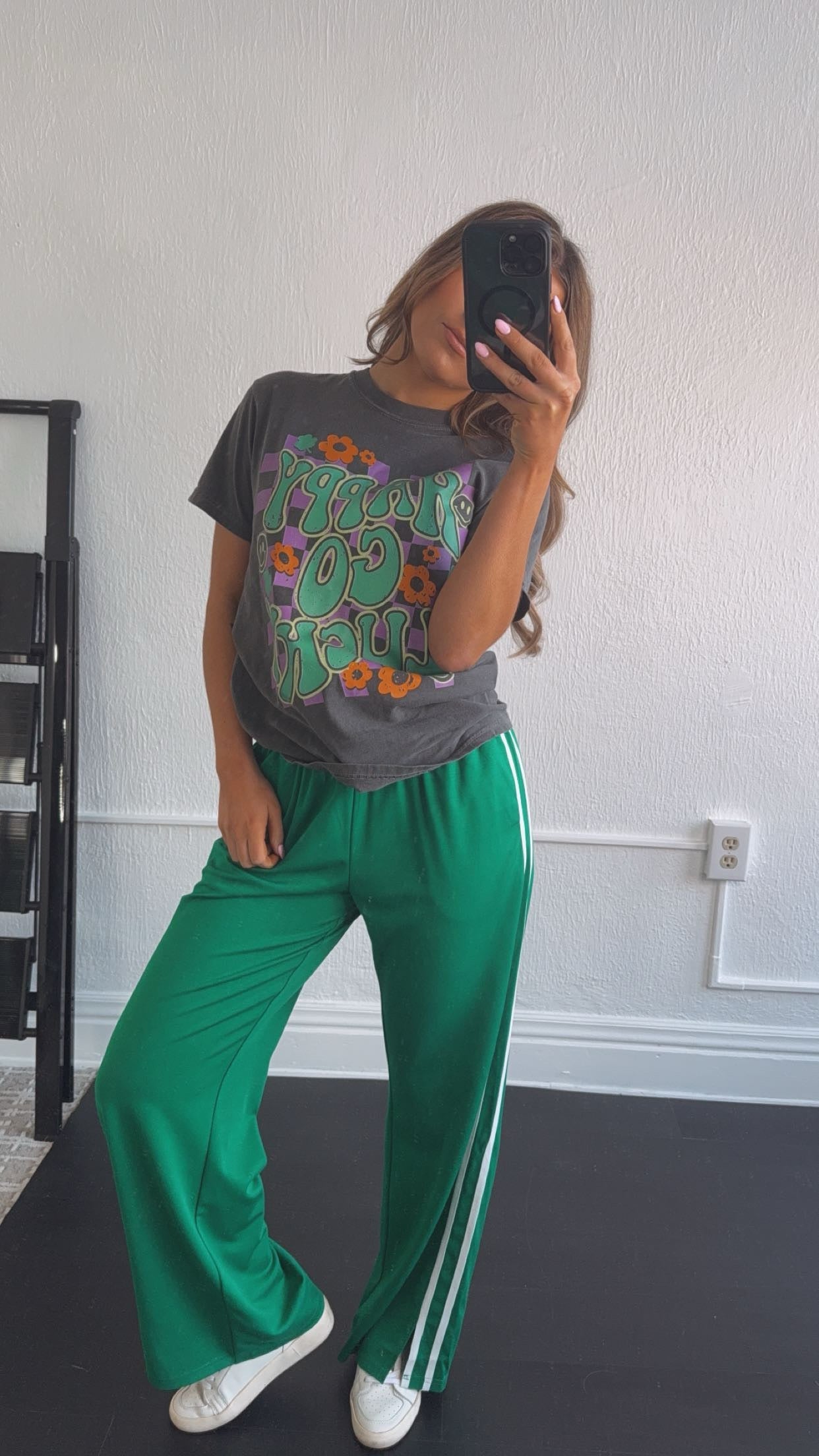 Happy Go Lucky St. Pattys Day Tee