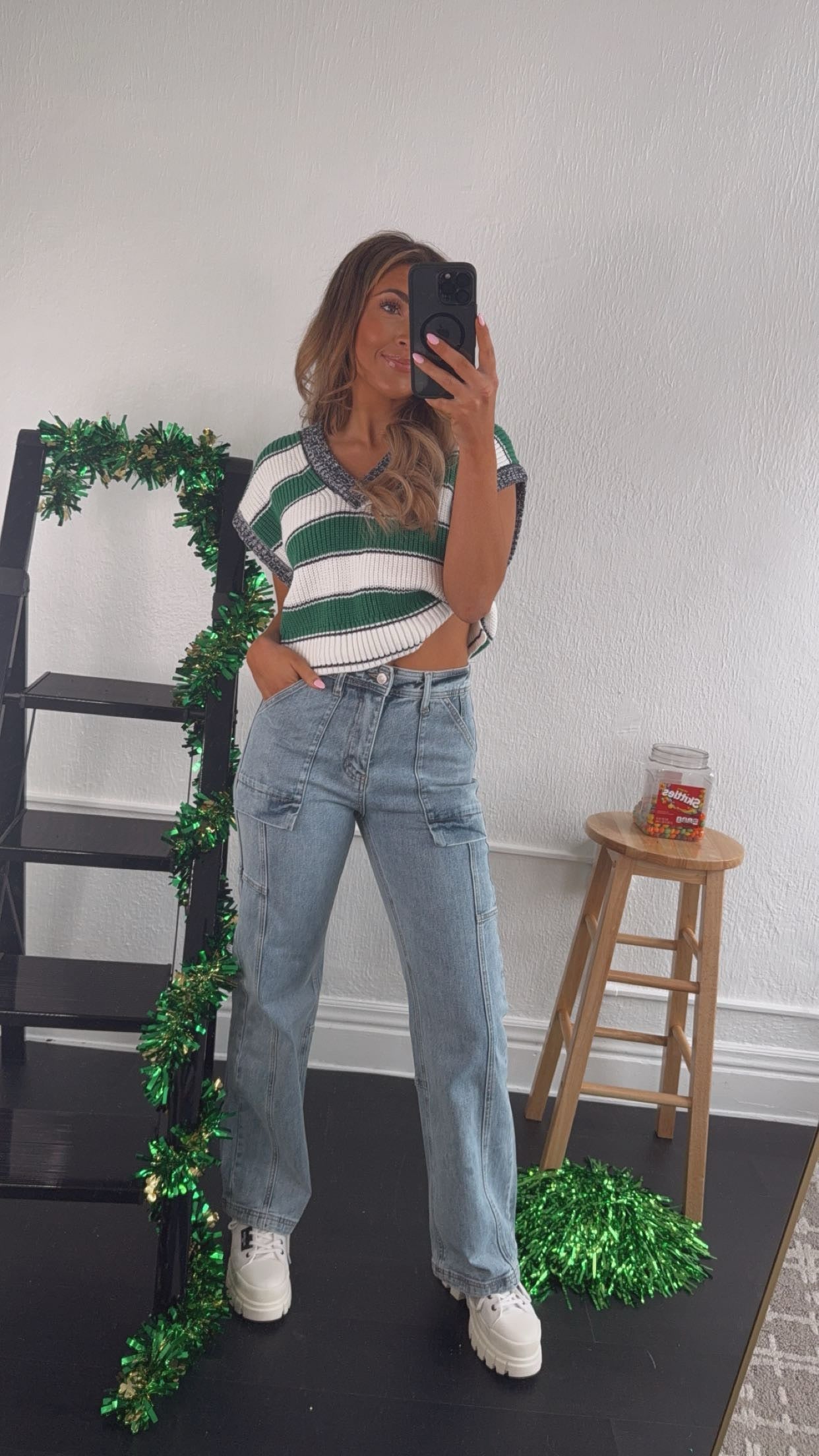 Madison Cargo Jeans