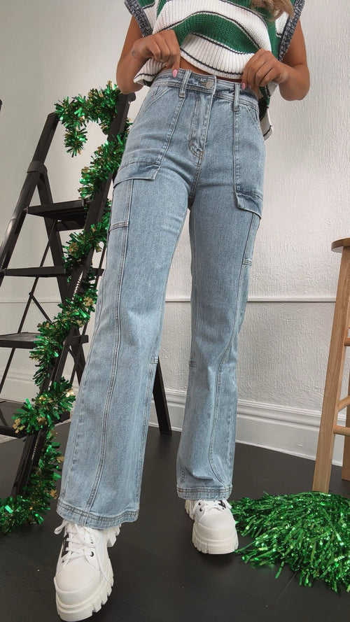 Madison Cargo Jeans
