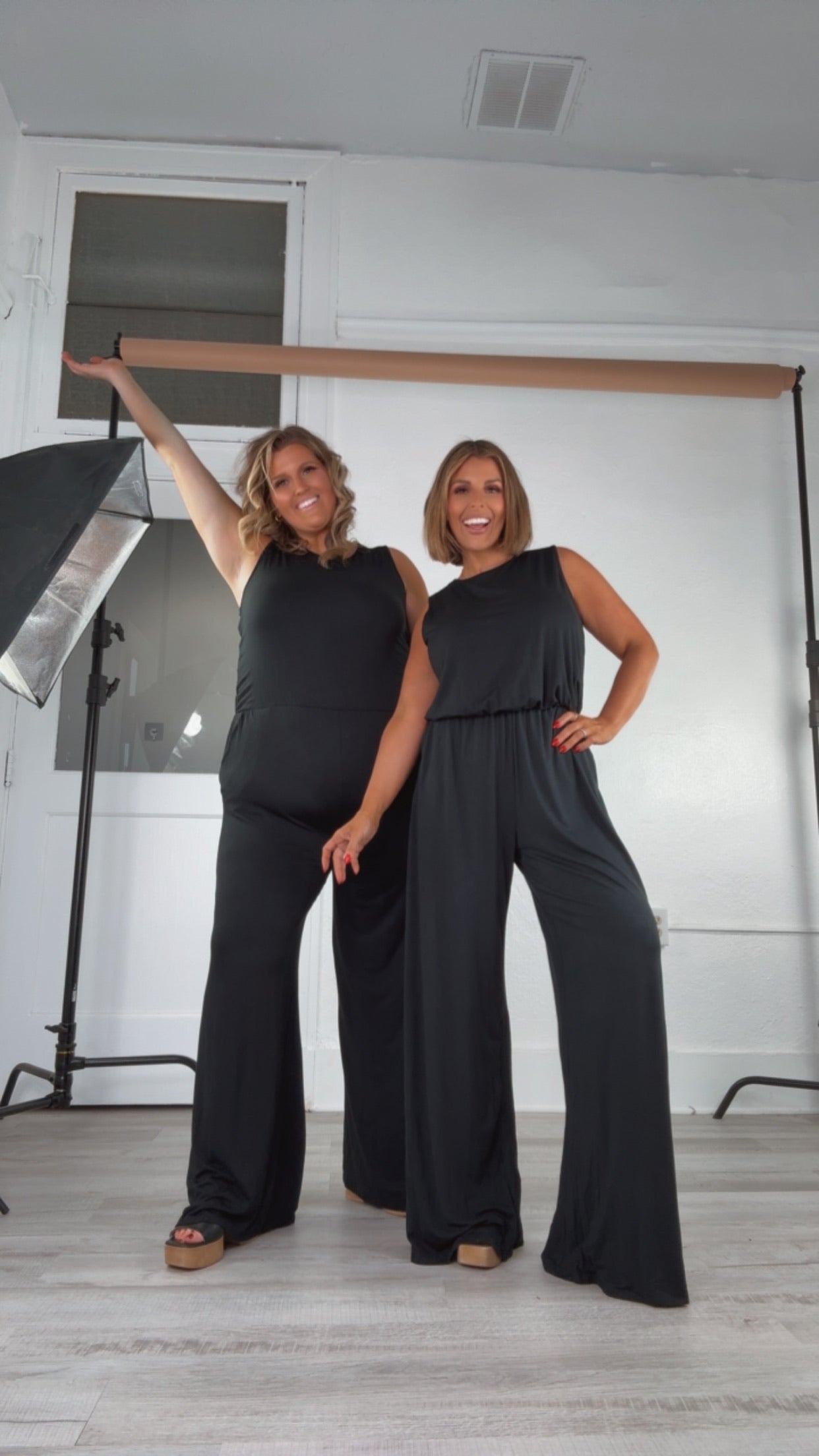 ECB Exclusive: Ready for Anything Jumpsuit, Black