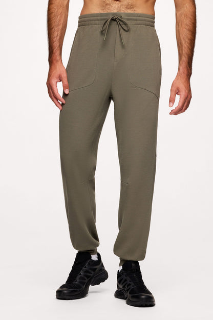 Performance Waffle Jogger | Olive
