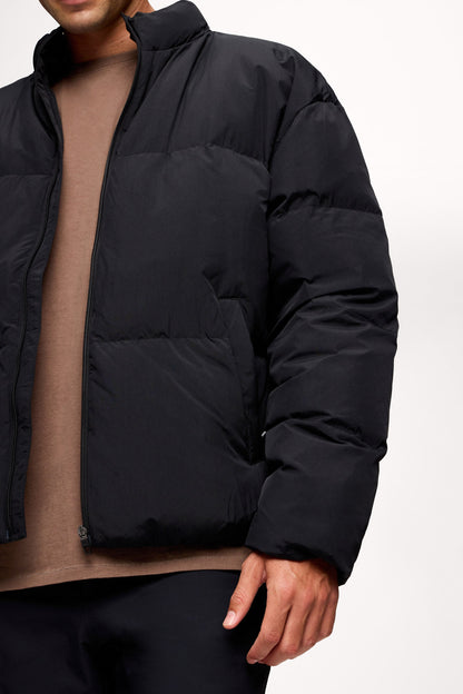 Men's Peak Puffer Jacket | Black