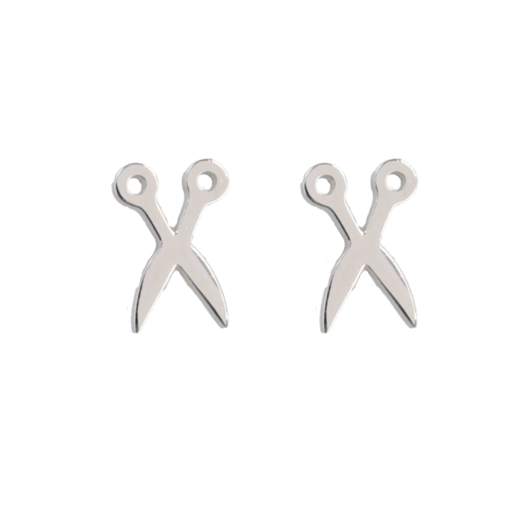 Cut It Out Scissor Stud Earrings