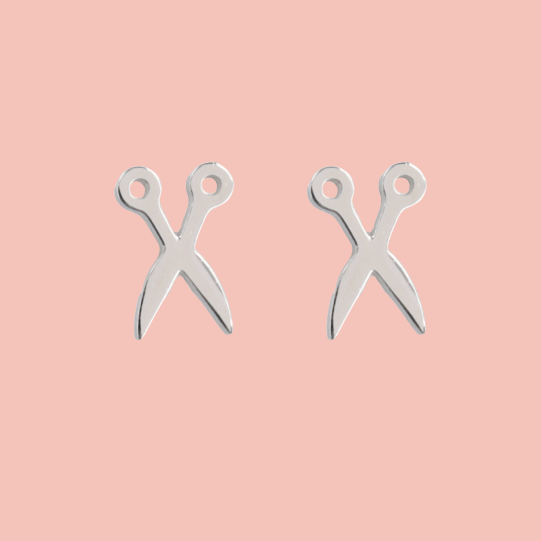 Cut It Out Scissor Stud Earrings