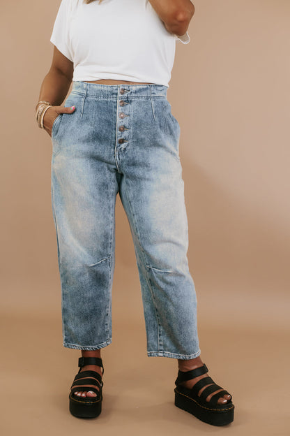 Barrel Denim Jeans