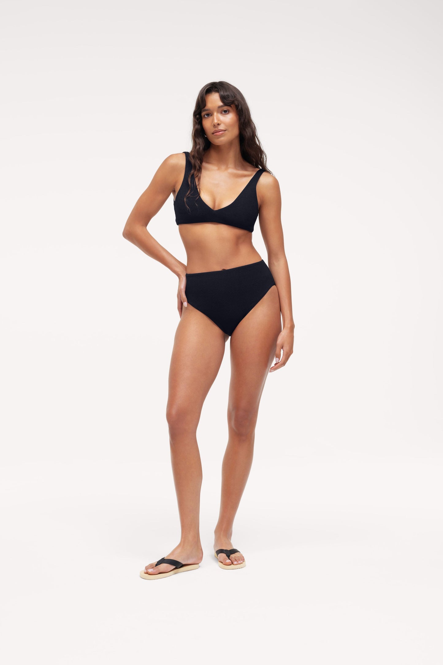 High Waist Bikini Bottom