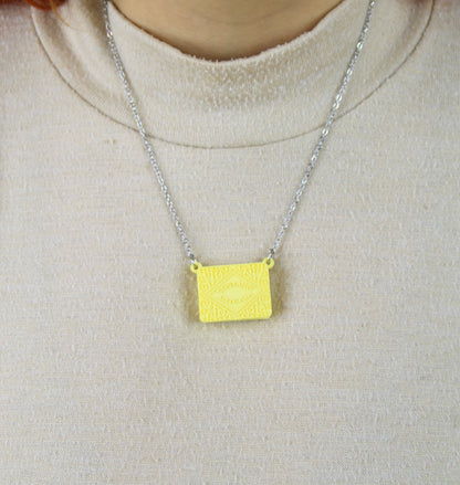 Custard Cream Biscuit Necklace