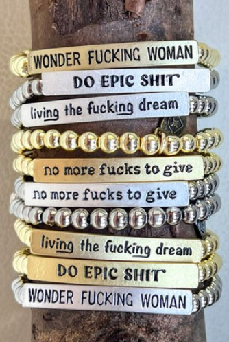 Epic Bracelet, Gold Bead