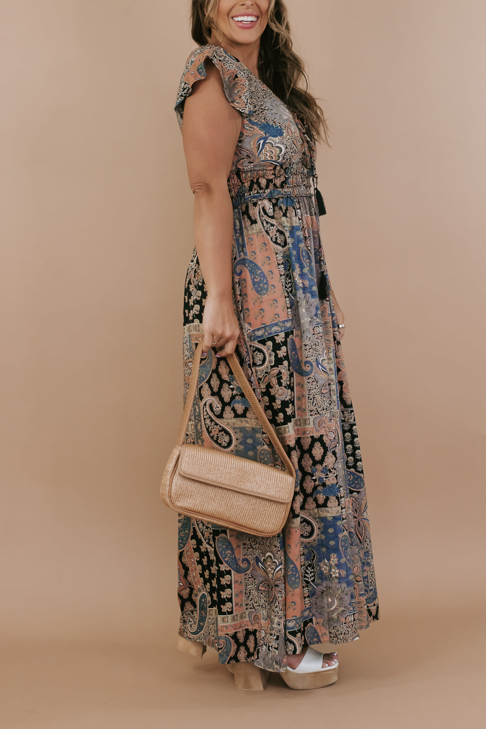 Golden Hour Boho Maxi, Multi