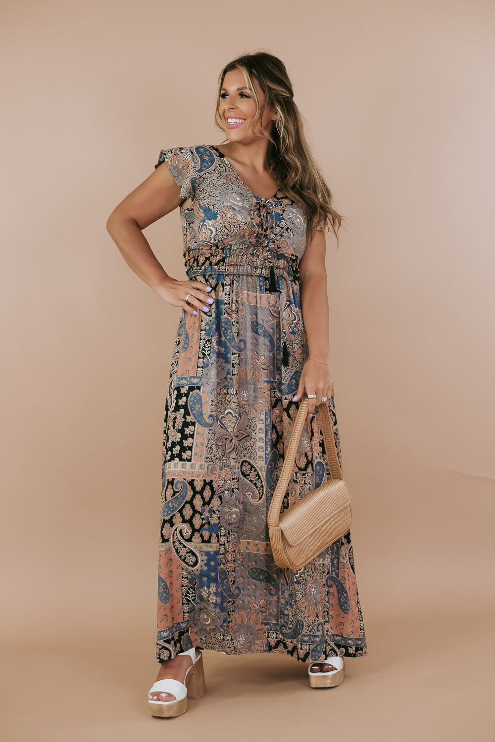 Golden Hour Boho Maxi, Multi