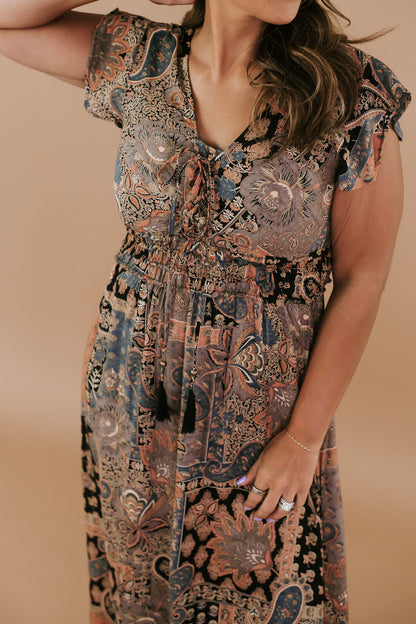 Golden Hour Boho Maxi, Multi
