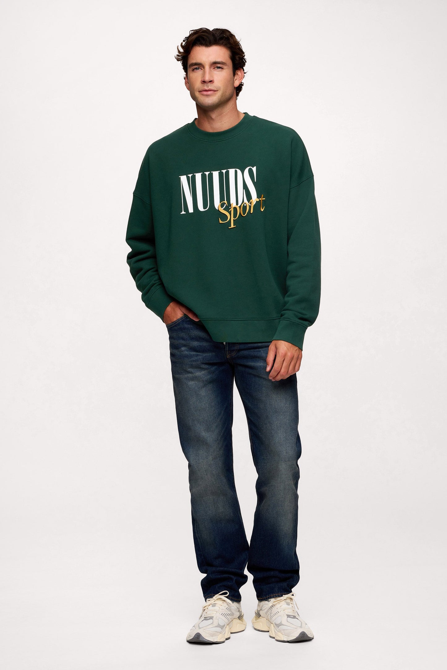 nuuds Sport Crewneck | Hunter